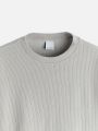 Vertical Textured Sweatshirt